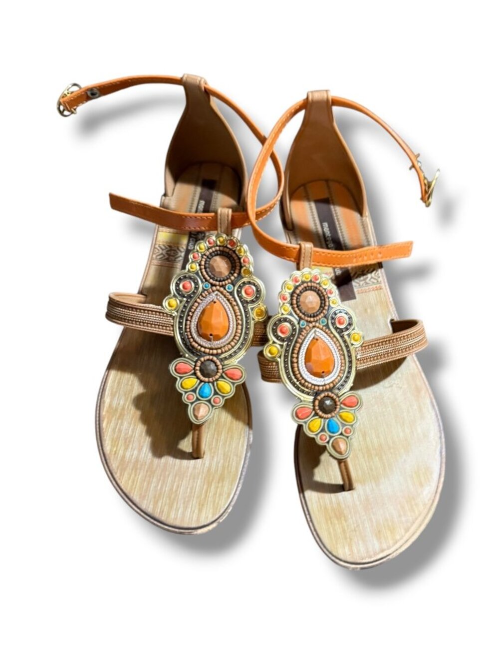 Montego Bay Club Embellished Thong Sandals – Size 9